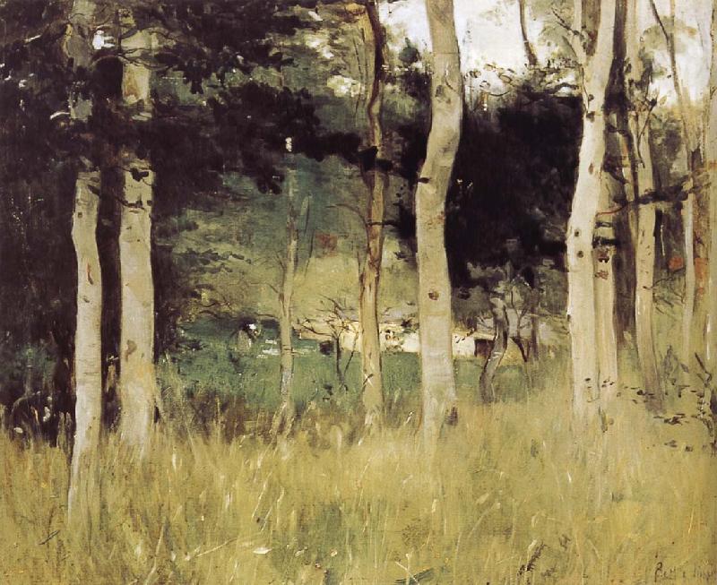 Berthe Morisot Village Sweden oil painting art